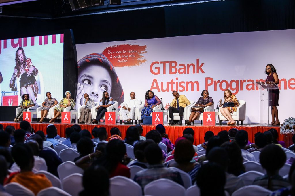 The panel discussion at the 2017 GTBank Autism Conference.